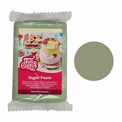 FunCakes Sugar Paste Botanical Green - Pistaasinvihreä sokerimassa, 250g.