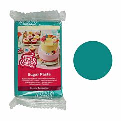 FunCakes Sugar Paste Mystic Turquoise - Turkoosi sokerimassa, 250g.