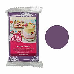 FunCakes Sugar Paste Royal Purple - Violetti sokerimassa, 250g.
