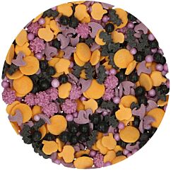 FunCakes Sprinkle Medley Halloween - Syötävä koristerae Halloween -teemaan.