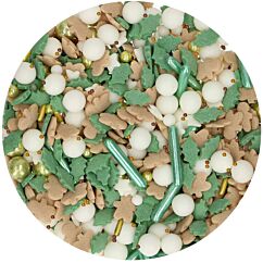Wilton Tree Sprinkle Mix - Vihreät kuuset strösseli/koristerae.
