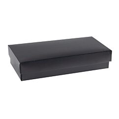 Kannellinen lahjarasia, 159x109x34mm - Musta, 10kpl