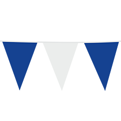 Jättilippuviiri - Sini/valkoinen