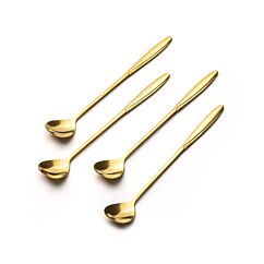 Aterimet - Kultaiset sydänlusikat, 4kpl