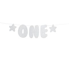 Banneri One Glitter Hopea