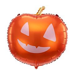 Halloween Foliopallo - Oranssi Kurpitsa, 40x40cm