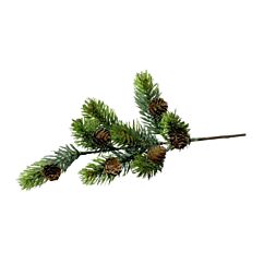 Keinotekoinen havunoksa kävyillä, 38cm