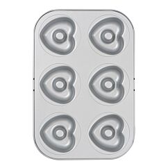 Wilton Doughnut Pan - Donitsipelti non-stick pinnoitteella, 6:lle donitsille.