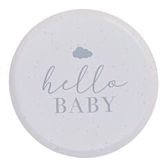 Pahvilautaset - Hello Baby, 25cm, 8kpl