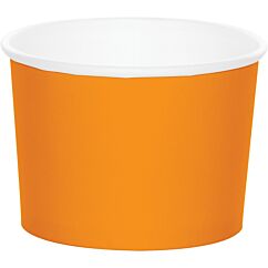 Keltaiset jäätelökipot / herkkukipot, 8 kpl.