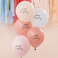 Ilmapallot, Happy Everything, 5 kpl