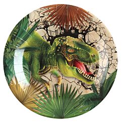 Pahvilautaset - Jurassic Dino, 10kpl, 22,5cm