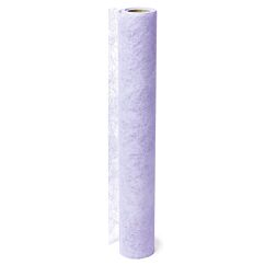 Laventeli / violetinvärinen kaitaliina kuitukankaasta.