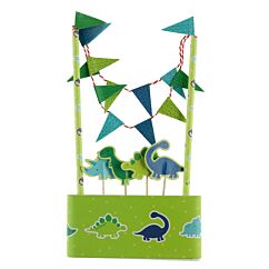 Kakkukoriste, Lippuviiri ja koristeet, Dinosaurus