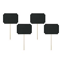 Tyhjät liitutaulukyltit - 4 kpl.