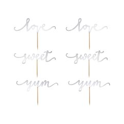 Koristetikut love sweet yum -Hopea