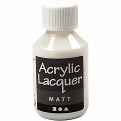 Askartelutarvike - Akryylilakka, matta, 100ml