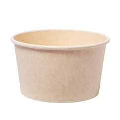 Isot Herkkukipot 440ml, Luonnonväriset - Bio, 10kpl