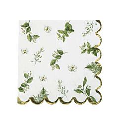 Lautasliinat - Botanical/kulta, 16kpl