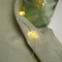 LED-valoketju - Sydän, 2m