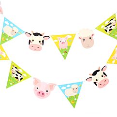 Koriste lippuviiri, Maatilan Eläimet.