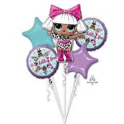 Ilmapallokimppu - LOL Surprise, 5 foliopalloa