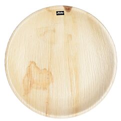 Iso Palmunlehtilautanen pyöreä 25 cm 10kpl