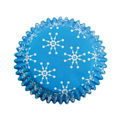 Minimuffinivuoat - Lumihiutaleet, 100kpl