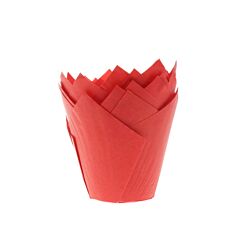 Hennon vaaleanpunaiset muffinivuoat "tulppaani".