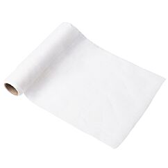 Kaitaliina musliinikangas - Valkoinen, 28x500cm