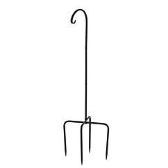 Musta Lyhtyteline/amppeliteline, 88cm