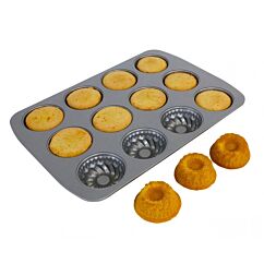 Non-stick leivontapelti, Minikakku, 12 leivosta