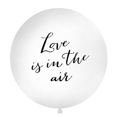 Jätti-ilmapallo  "Love is in the air", 1m.