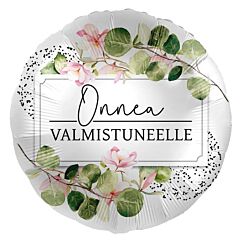 Foliopallo - Onnea valmistuneelle, 43cm