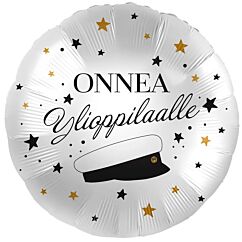 Foliopallo - Onnea ylioppilaalle, Lakki, 43cm