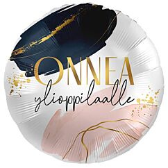 Foliopallo - Onnea ylioppilaalle, Värikäs, 43cm