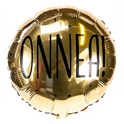 Pyöreä Foliopallo, Happy Birthday To You, 35cm