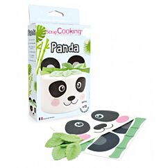Kakkukoriste setti - Panda, 15kpl