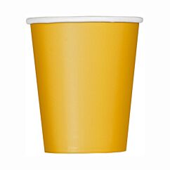 Pahvimukit - Lämmin Keltaiset, 14kpl