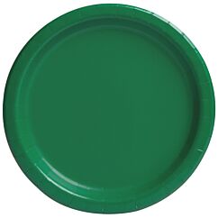 Pahvilautaset, Metsänvihreä, 22cm, 8 kpl