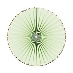 Paperiviuhka - Mintun vihreä,3kpl