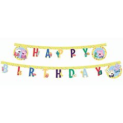 Pipsa Possu Banneri - Happy Birthday