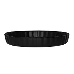Musta Keraaminen Piirakkavuoka, 24cm