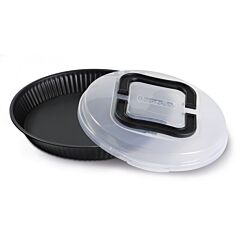 Piirasvuoka kannella, 28cm