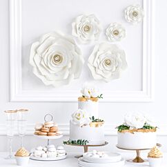 Paperikukat - seinäkoriste.