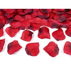 Punaiset ruusunterälehdet, 500 kpl.