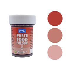 PME Paste Colour Berry Red - Punainen pastaväri, 25g.