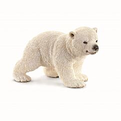 Schleich kävelevä jääkarhun pentu.