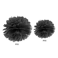 Pom pom - Musta