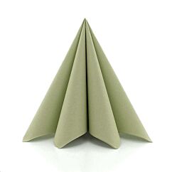 Premium Lautasliinat - Oliivinvihreä, 20kpl